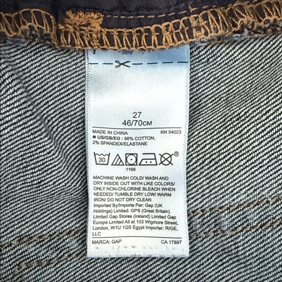 GAP Jeans Girlfriend Southport Denim Ankle Jean Size 27 - Picture 4 of 15